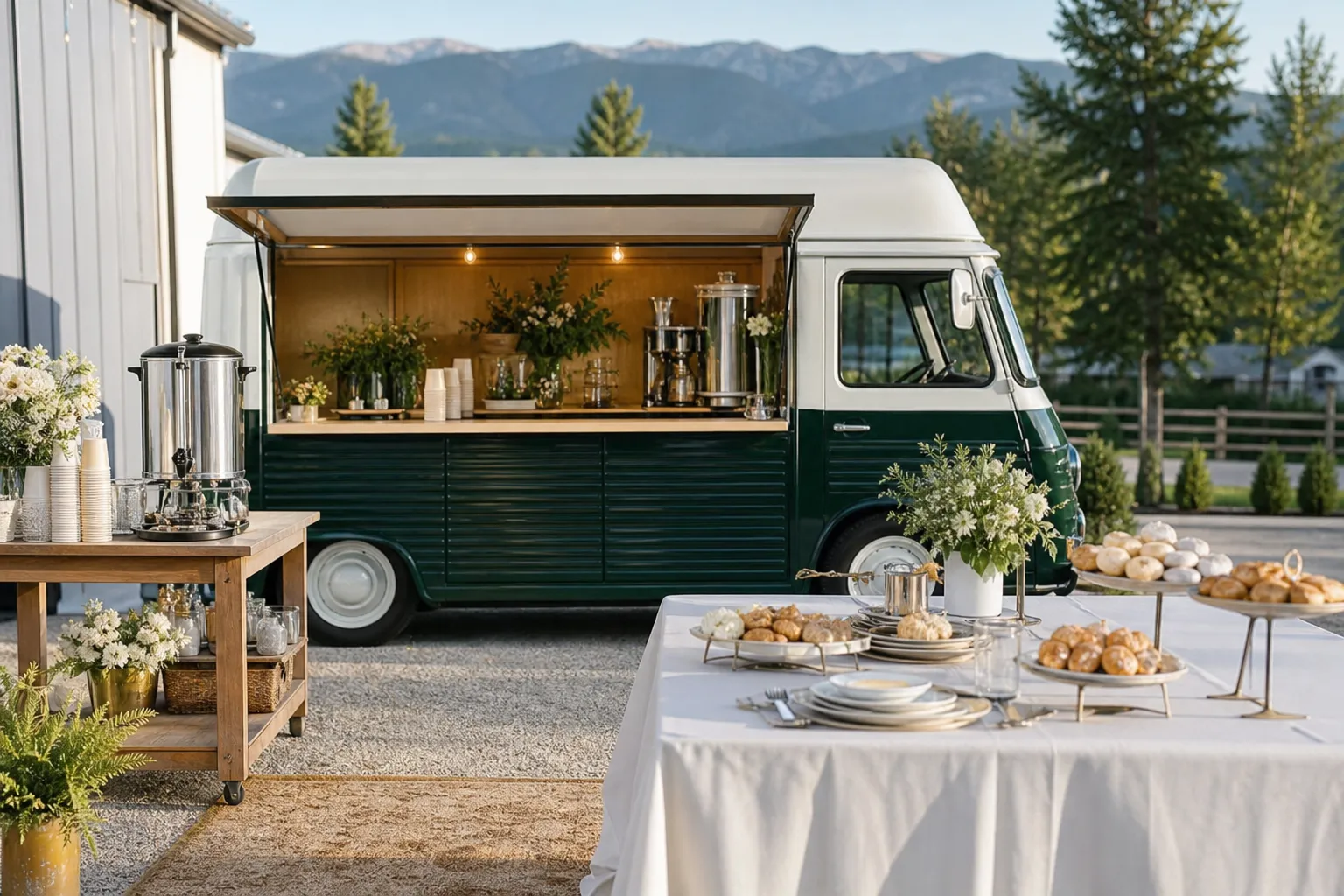 How to Plan Food Truck Caterer Service for a Wedding Brunch in Sheridan With Coffee Service, Flexible Timing, and a Relaxed Guest Experience