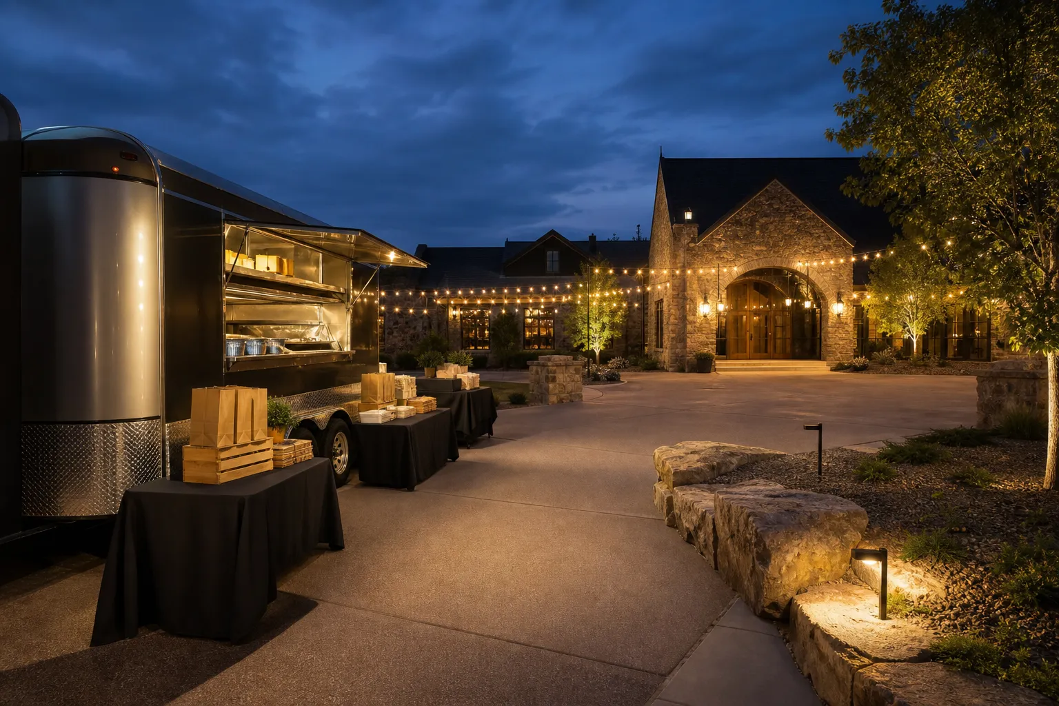 How to Plan Takeout Restaurant Catering for a Late-Night Wedding Snack in Castle Rock