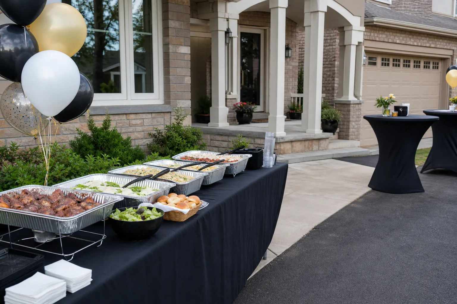 How to Plan Delivery Service for a Graduation Open House in Aurora With Rolling Guest Arrivals, Driveway Setup Limits, and a Smooth Family-Friendly Flow