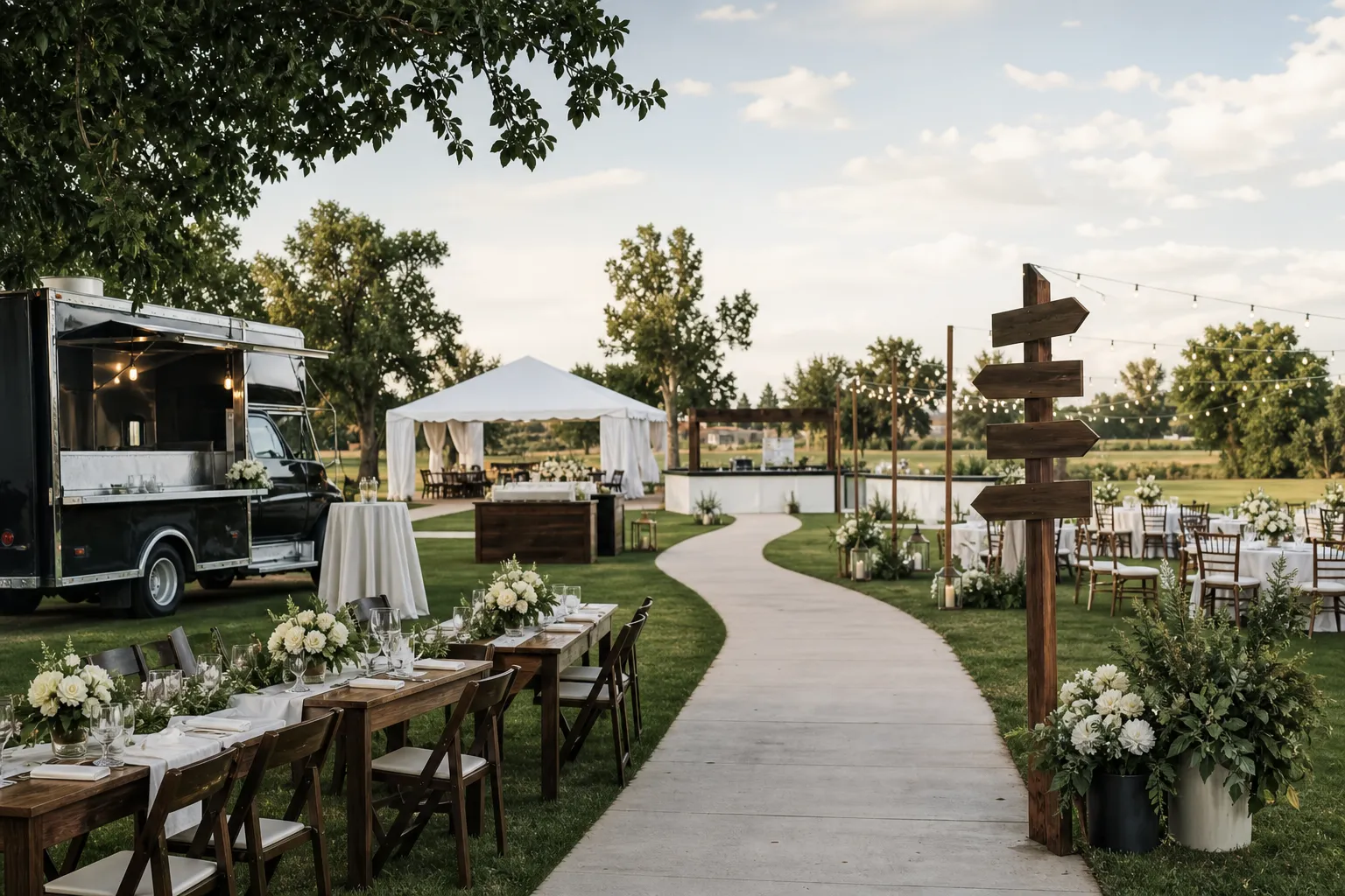 How to Plan a Wedding Service in Thornton With Multiple Vendors, Mobile Catering, and a Clear Guest Experience