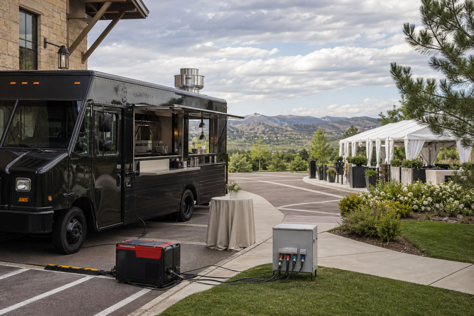 How Event Planners Solve Parking, Power, and Site Access Challenges for Mobile Catered Events