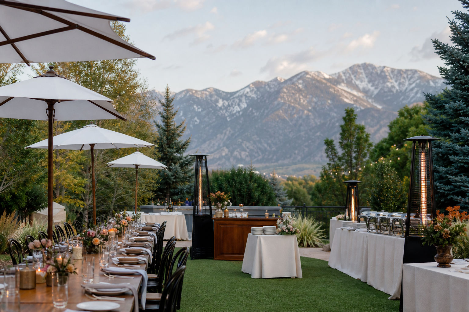 Colorado Event Planning by Season: What Changes for Spring, Summer, Fall, and Winter Private Events