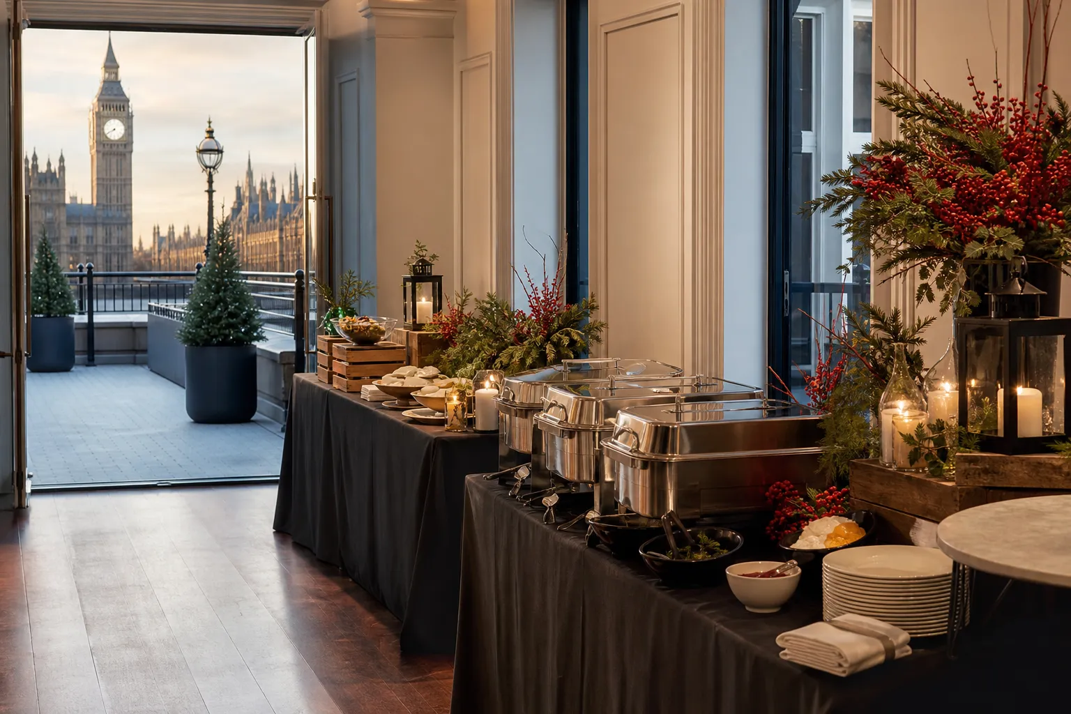 How to Plan Meal Delivery for a Company Holiday Party in Westminster With Indoor-Outdoor Flexibility, Fast Dinner Flow, and Minimal Venue Disruption
